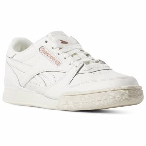 Reebok PHASE 1 PRO Turnschuhe Damen - Rosa Gold/Weiß - DE 258-PMK